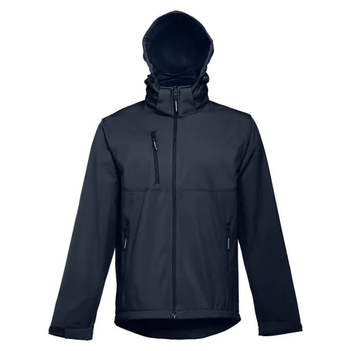 THC ZAGREB. Herren-Softshell-Jacke aus Polyester und Elastan
