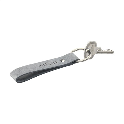 Recycled Denim Textile Keyring Recycled Denim Textile Keyring