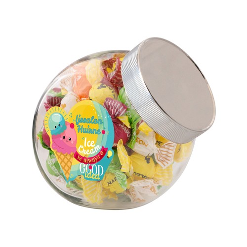 Medium glass jar 0,9 liter