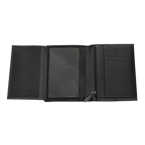 Zippo Saffiano Tri-Fold Wallet