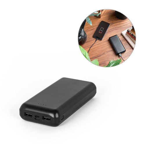 LEAKEY 20. batterie nomade 20 000 mAh en ABS recyclé (100 % rABS) LEAKEY 20. batterie nomade 20 000 mAh en ABS recyclé (100 % rABS)