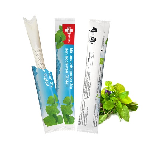 Organic TeaStick - Alpine Herbs - Individ. Design Organic TeaStick - Alpine Herbs - Individ. Design