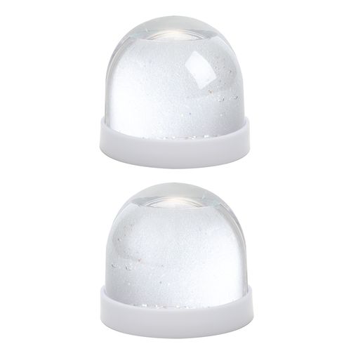 palla di vetro con neve