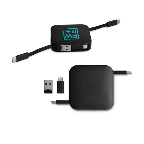 CÂBLE DE CHARGE RÉTRACTABLE 4 EN 1 CÂBLE DE CHARGE RÉTRACTABLE 4 EN 1