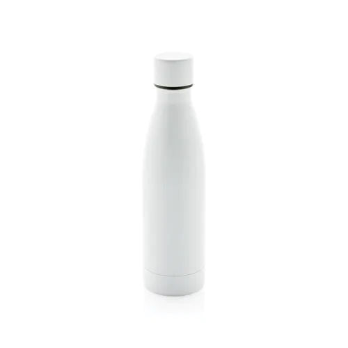 Bouteille iso couleur pleine en acier inoxydable recyclé RCS