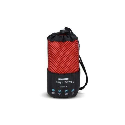 Serviette R-PET Quick Dry 40 × 80 cm avec pochette, sublimation. Serviette R-PET Quick Dry 40 × 80 cm avec pochette, sublimation.