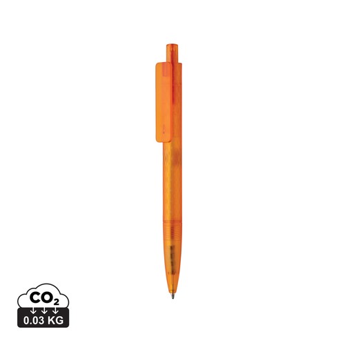 Stylo X3 en plastique givré GRS