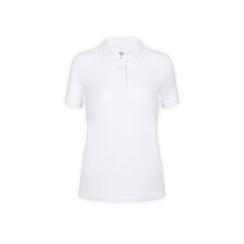 Women White Polo Shirt "keya" WPS180