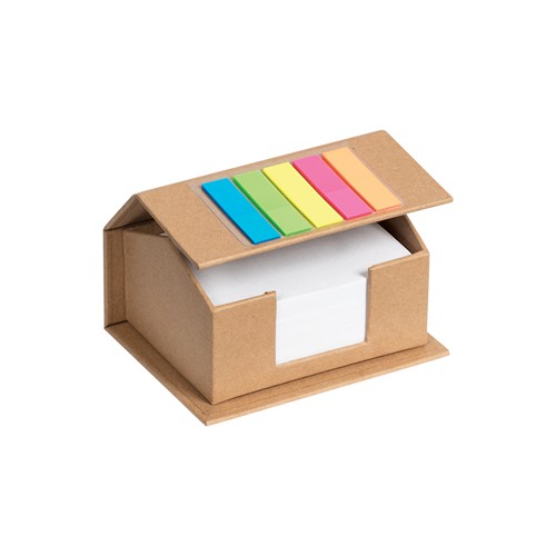 NOTEBOOK MADE OF RECYCLED CARDBOARD AND PAPER