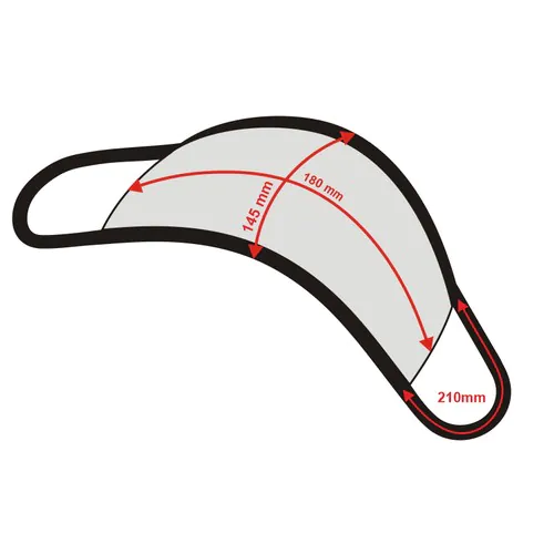 Maschera in cotone MARS (taglia L) Maschera in cotone MARS (taglia L)