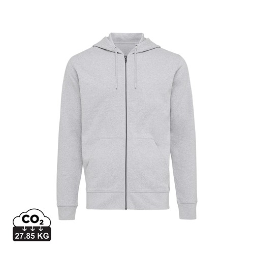 IQONIQ Abisko gerecycled katoen hoodie met rits