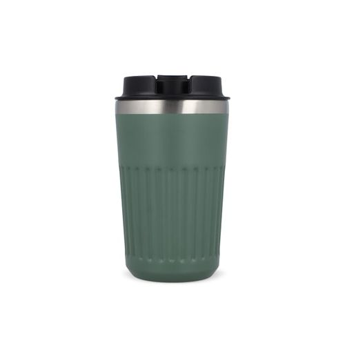 Thermos à café à emporter en acier inoxydable recyclé, 400 ml