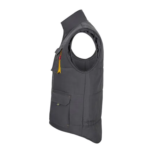 VL NERGAL. Padded vest, two-tone, multi-pocket (120g/m²), in polyester (100%) VL NERGAL. Padded vest, two-tone, multi-pocket (120g/m²), in polyester (100%)