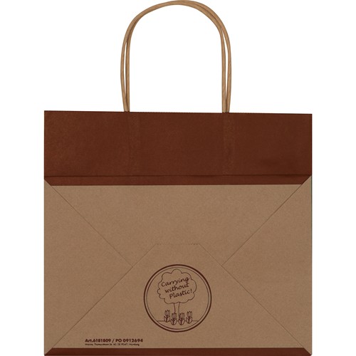 papieren tas, klein papieren tas, klein