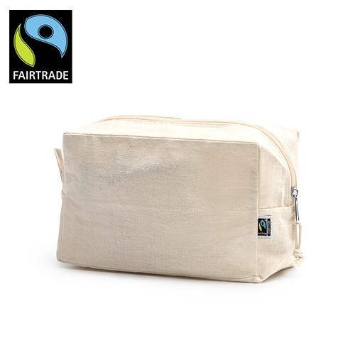Toiletry bag in 100% Fairtrade cotton Roveredo Toiletry bag in 100% Fairtrade cotton Roveredo