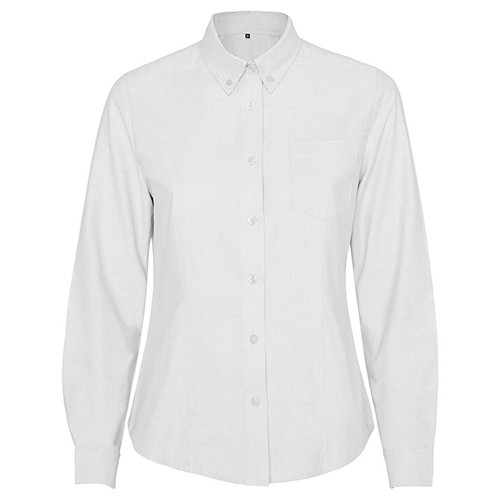Fitted long-sleeve shirt OXFORD WOMAN Fitted long-sleeve shirt OXFORD WOMAN