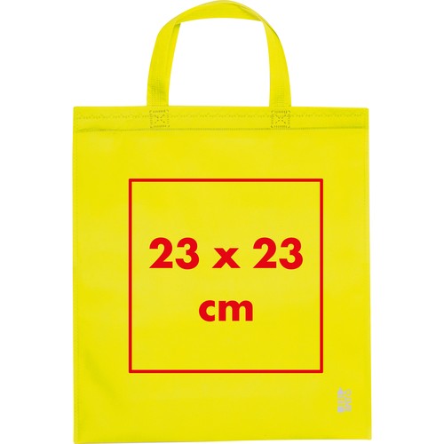 Shopping bag made of recycled non-woven Shopping bag made of recycled non-woven