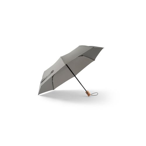 RIVER. Parapluie pliable en polyester recyclé (100% rPET) 190T pongé à ouverture et fermeture automatiques RIVER. Parapluie pliable en polyester recyclé (100% rPET) 190T pongé à ouverture et fermeture automatiques