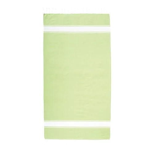 GRS-certified 150 g/m2 recycled cotton beach towel
