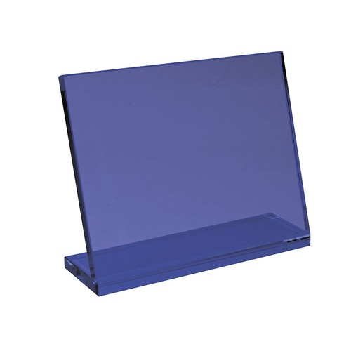 BLUE GLASS BASE BLUE GLASS 220X170X10 MM BLUE GLASS BASE BLUE GLASS 220X170X10 MM