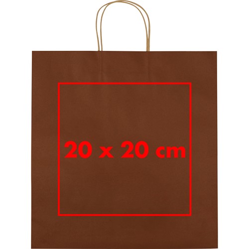 Borsa grande in carta riciclata con due maniglie GUS Borsa grande in carta riciclata con due maniglie GUS