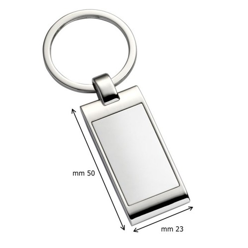 PORTE-CLÉS RECTANGULAIRE FAÇONNÉ