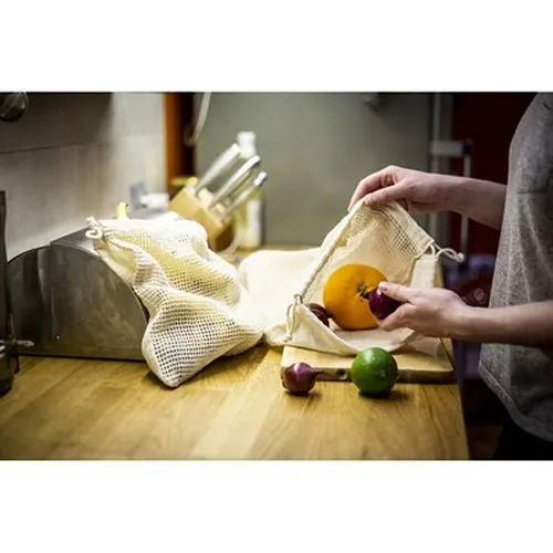 Cotton bag for fruits and vegetables B'RIGHT, big size | Brandon