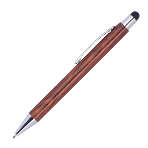 Penna a sfera in legno Bilzen