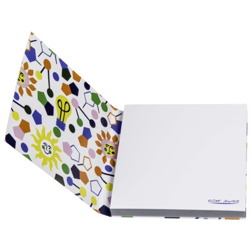 Bloc repositionnable avec couverture 70 x 75 mm
