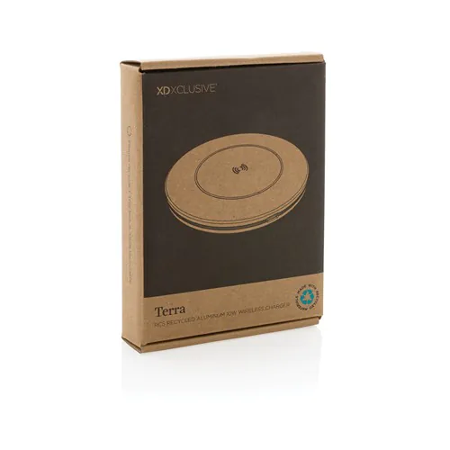 Caricatore wireless 10W in alluminio RCS Terra
