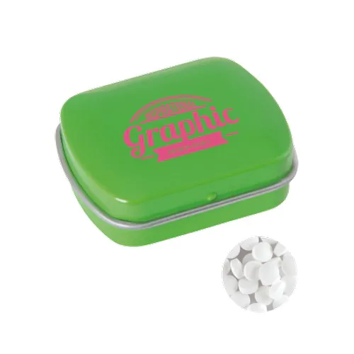Petite boîte avec extra fort - bonbons `triangle`