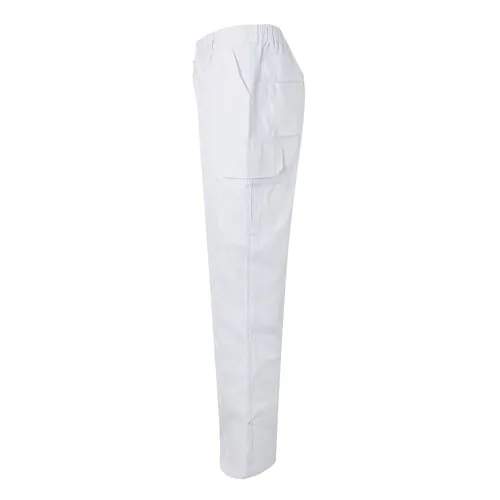 VL MABON. Pantalon sergé, multipoches (200g/m²), en coton (35%) et polyester (65%)