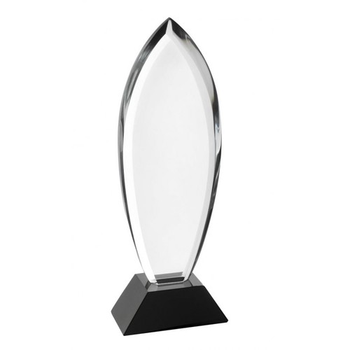 CRYSTAL TROPHY ROME H=251 MM. SP.21 MM.