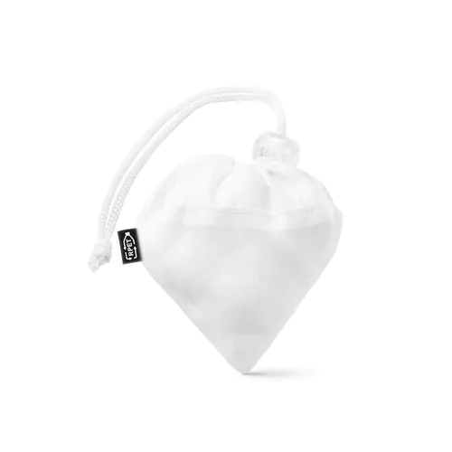 BOLZANO. Foldable bag made of mesh and 190T recycled polyester (100% rPET)