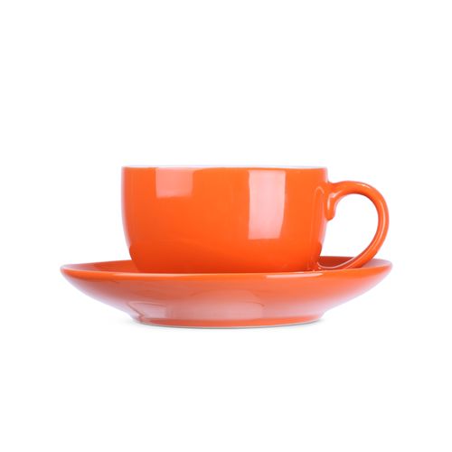 Cup Sonata Set 220ml orange/white