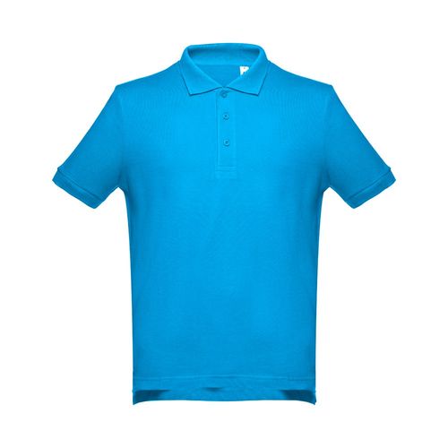 THC ADAM. Polo da uomo in cotone a maniche corte