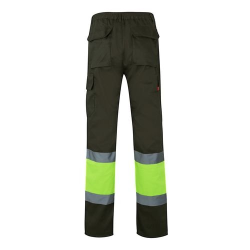 VL POSEIDON. Two-tone multi-pocket twill trousers (210g/m²), in cotton (20%) and polyester (80%)