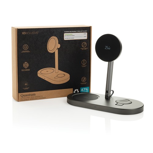Chargeur magnétique 25W pour bureau Quantum RCS Chargeur magnétique 25W pour bureau Quantum RCS