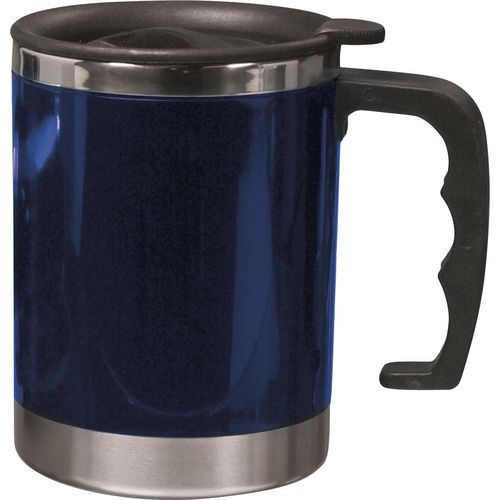 Stainless steel and AS double walled mug Gabi