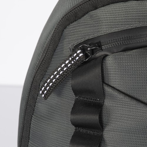 Laptop backpack in recycled PET