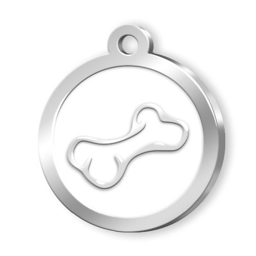 MEDAILLE CERCLE OS BLANC MEDAILLE CERCLE OS BLANC