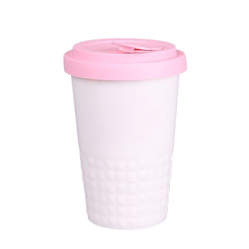 Tazza Freedom Excellence Lock 280ml bianco/rosa