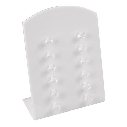 DISPLAY STAND FOR PENS WHITE ACRYLIC DISPLAY STAND FOR PENS WHITE ACRYLIC