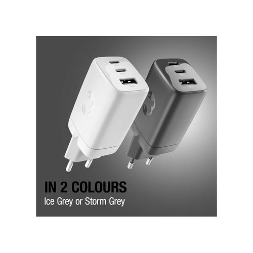 Fresh 'n Rebel 67W Laptop Fast Charger GaN USB-C & USB-A