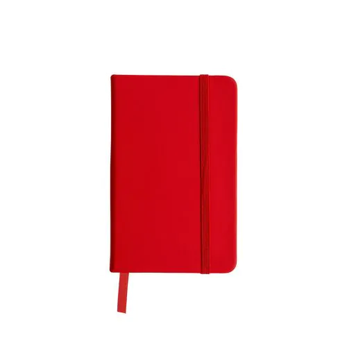 Bloc-notes avec couverture PU et élastique pour fermeture