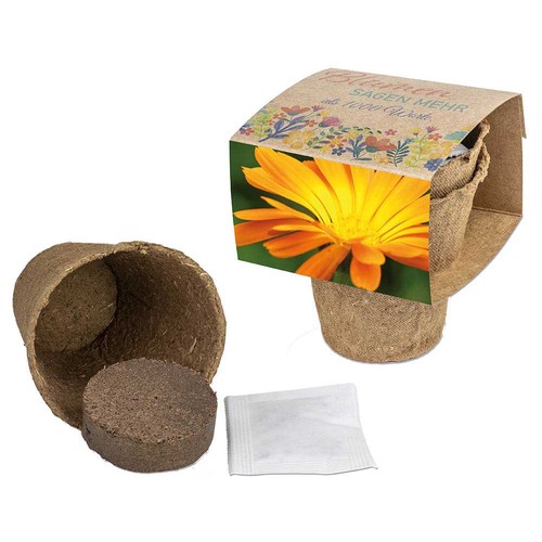 Kit de culture avec graines - Souci Kit de culture avec graines - Souci