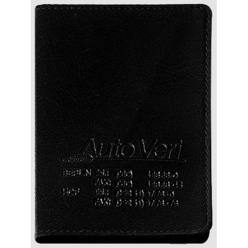 CreativDesign® Identity card holder "LefastoffOffset" black