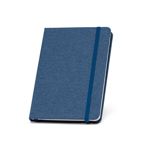 BOYD. A5 notebook in recycled polyester (100% rPET) with lined sheets BOYD. A5 notebook in recycled polyester (100% rPET) with lined sheets