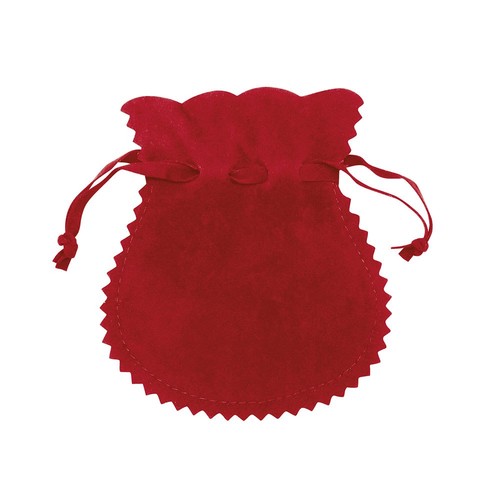 SACHET AMPHORE VELOURS ROUGE 100X120