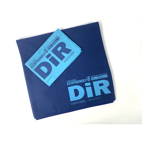 Microfiber towel in silk screening